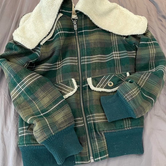 Hurley Plaid Jacket - Picture 3 of 4